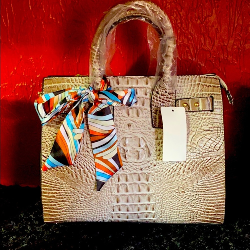 Croco Fashion Handbag